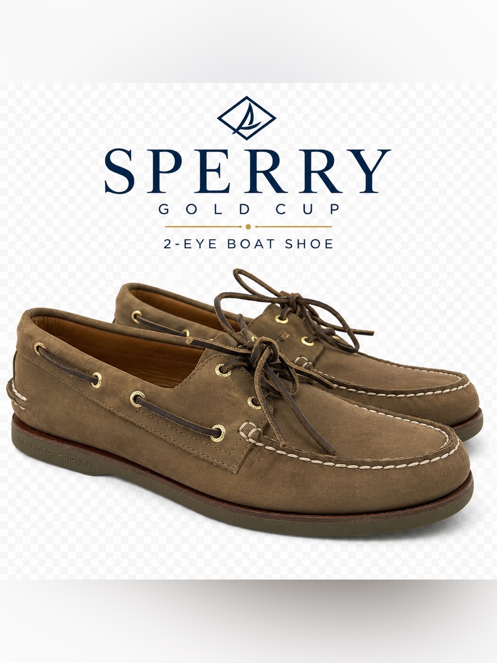 Sperry Gold Cup 2-Eye Boat Shoes - light Brown